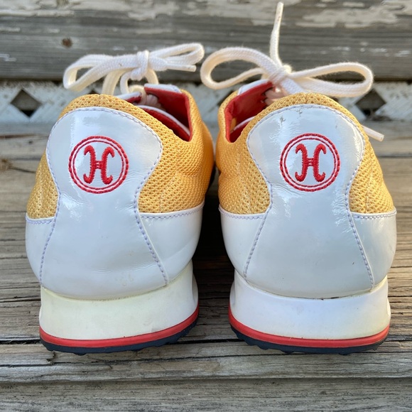 Cole Haan x Nike Air Vintage Yellow Mesh Sneaker Shoes Women's Size 9 - Picture 3 of 14